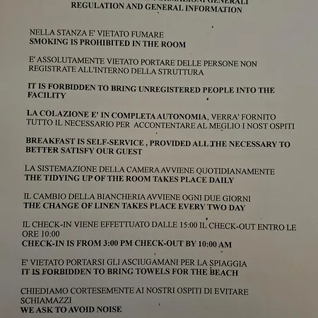 Bed & Breakfast Dormo Al Mare